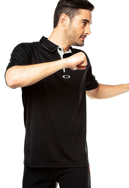 Hombre Camisetas y polos de Camisetas y polos Oakley Aero Jersey Oakley de Tejido sintético de color Negro para hombre 