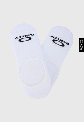 Medias X2 Oakley Invisible Blanco