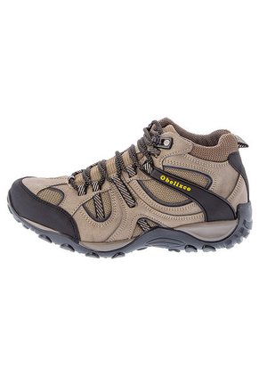 Bota Outdoor Taupe-Negro Obelixco