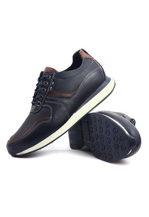 Tenis Cuero Hombre Azul Ocai Messi