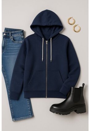 Buzo Mujer Azul Oscuro Ocai SM001