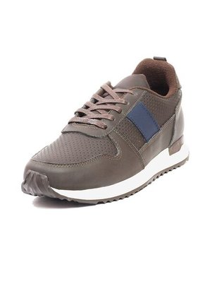 Tenis Cuero Hombre Café Ocai Iván 001