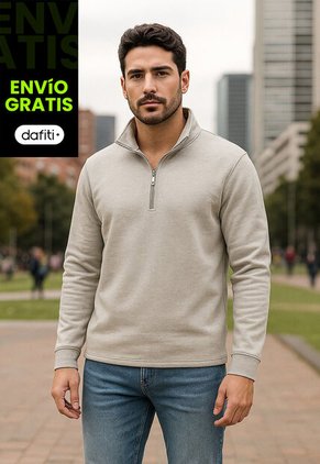 Buzo Hombre Gris Claro Ocai SHMC003