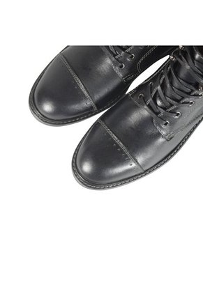 Botas Cuero Hombre Negro OCAi H0707