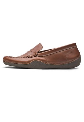 Mocasines Cuero Miel Ocai Marina