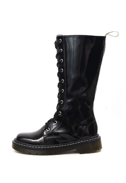 Botas Dama Charol Negro Ocai Martina 001 Compra Ahora Dafiti