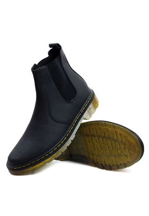 Botín Caballero Negro Ocai Chelse H001