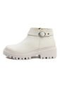Bota Cuero Casual Blanco Hueso Ocai Alice de Ocai