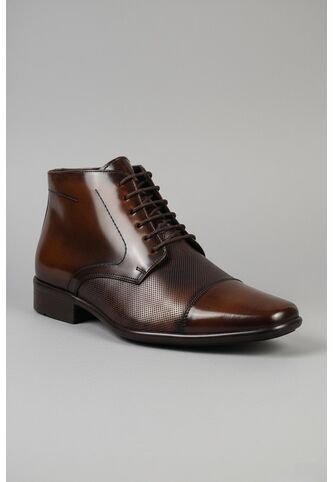 Bota Cuero Hombre Café Ocai Stark Ocai