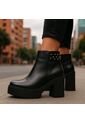 Botas Cuero Mujer Negro Chic de Ocai