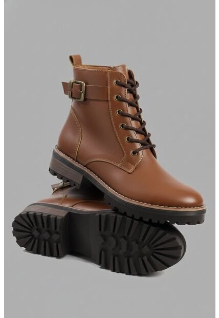 Bota Mujer Cuero Miel OCAi Bliss