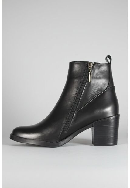 Botas Cuero Mujer Negro Ocai Vita