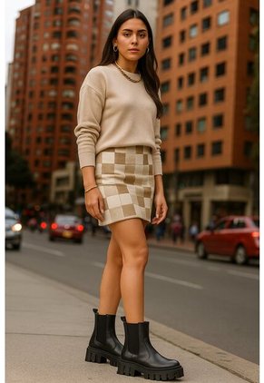 Bota Mujer Negro Ocai Kalon