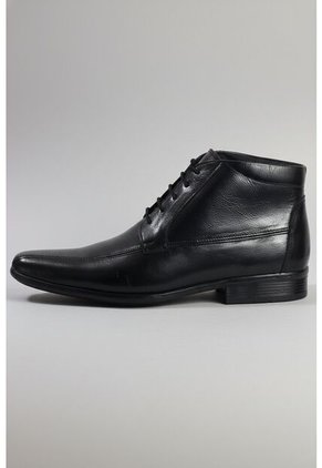 Bota Cuero Hombre Negro Ocai Lusso