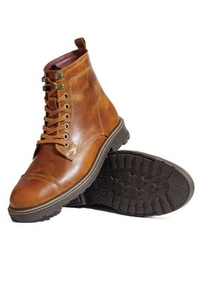 Bota Cuero Hombre Café Ocai Forja
