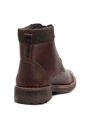 Botas Cuero Hombre Café Ocai Ulises