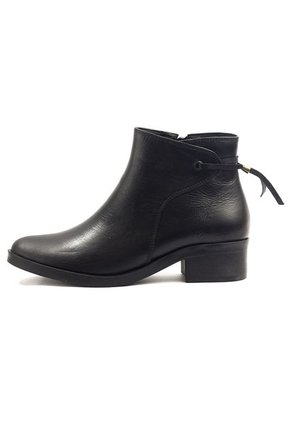 Botín Cuero Mujer Negro Ocai Lina 002