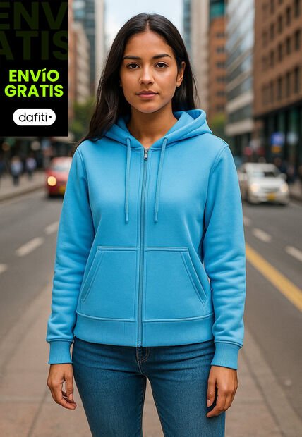 Buzo Mujer Azul Claro Ocai SM004