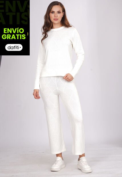 Conjunto Tejido Blanco Ocai 1181