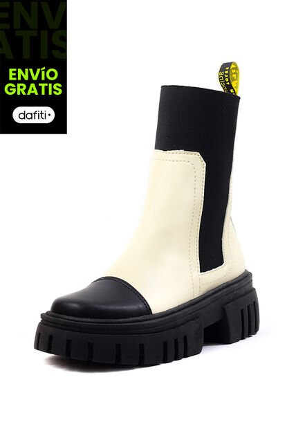 Bota Blanco-Negro Ocai Macka