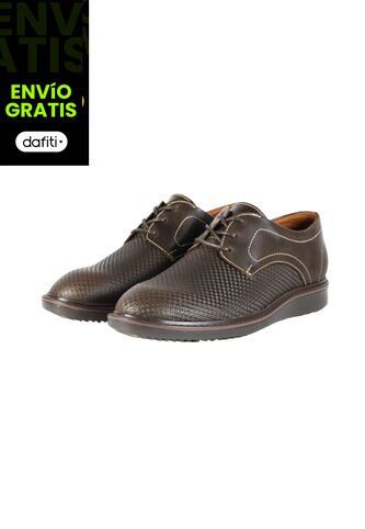 Zapatos Cuero Hombre Café OCAi H0706 Ocai