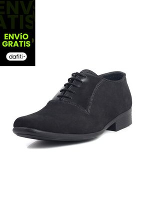 Zapato Cuero Hombre Negro Ocai Mauro 001