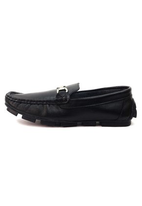 Mocasines Cuero Negro Ocai Robert