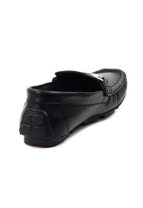 Mocasines Cuero Negro Ocai Robert