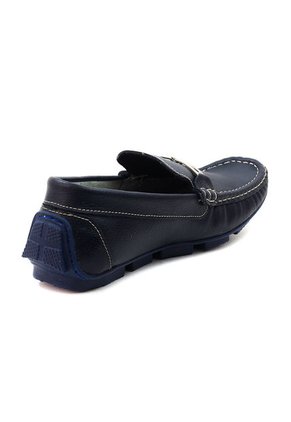 Mocasines Cuero Azul Ocai Robert