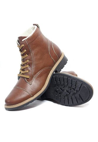 Bota Hombre Cuero Miel OCAi Frank Ocai