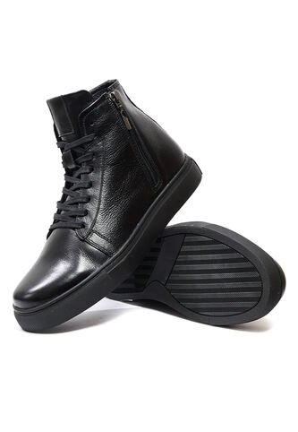 S Cuero Hombre Negro OCAi Seúl Ocai