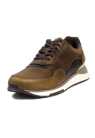 Tenis Cuero Hombre Tierra Ocai Atlanta 001 Ocai