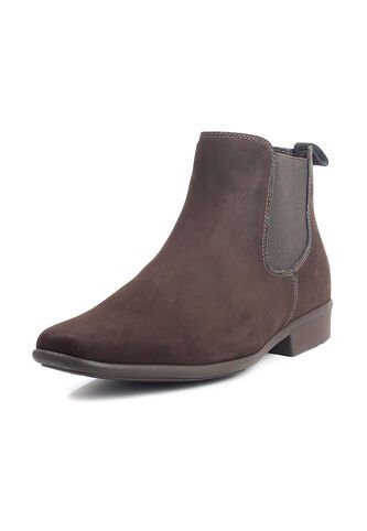 Botín Cuero Hombre Café Ocai Aurelio 001 Ocai