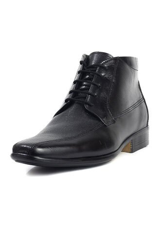 Botín Cuero Hombre Negro Ocai Adryan 001 Ocai