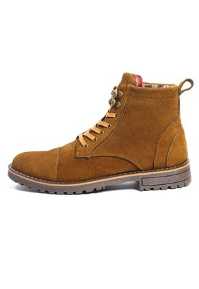 Bota Hombre Cuero Miel Ocai F002