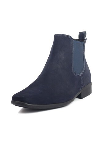 Botín Cuero Hombre Azul Ocai Aurelio 001 Ocai