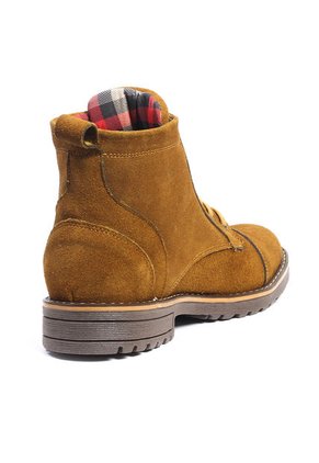 Bota Hombre Cuero Miel Ocai F002
