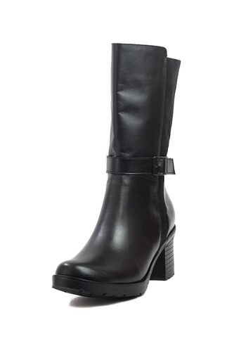 Botas Cuero Mujer Negro Ocai Cony 001 Ocai