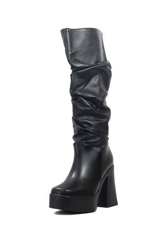 Botas Cuero Mujer Negro Ocai Soley 001 Ocai