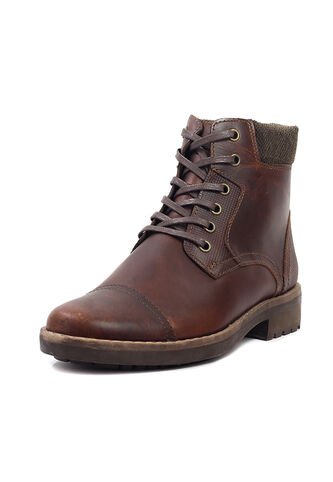 Botas Cuero Hombre Café Ocai Ulises Ocai
