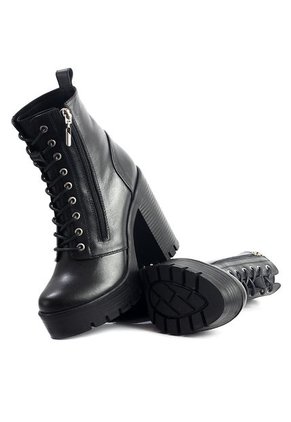 Bota Mujer Cuero Negro OCAi Kimberly