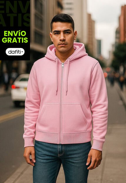 Buzo Hombre Rosado Ocai SH005
