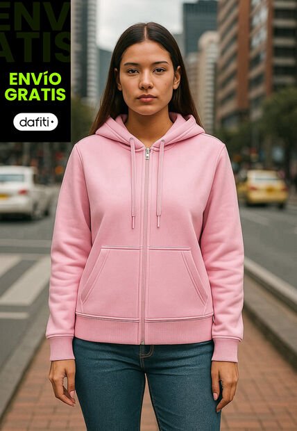 Buzo Mujer Rosado Ocai SM005
