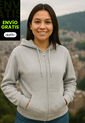 Buzo Mujer Gris Jaspe Claro Ocai SM002 de Ocai