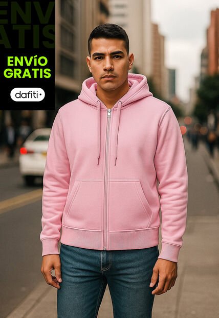 Buzo Hombre Rosado Ocai SH005