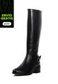 Bota Cuero Mujer Negro Ocai Miranda 001 de Ocai