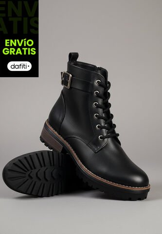 Bota Mujer Cuero Negro OCAi Bliss Ocai