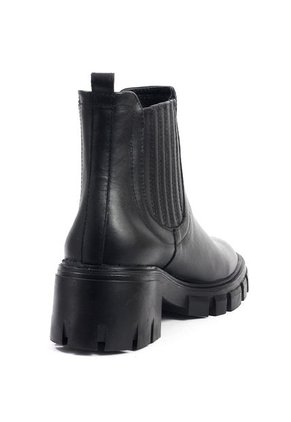 Bota Mujer Cuero Negro OCAi Silvia
