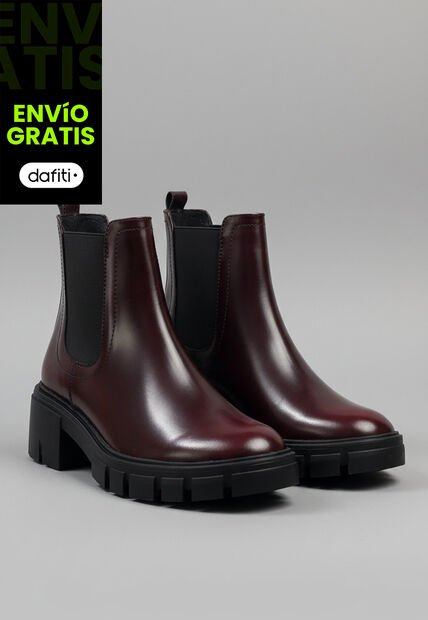 Bota Mujer Cuero Vino OCAi Amore