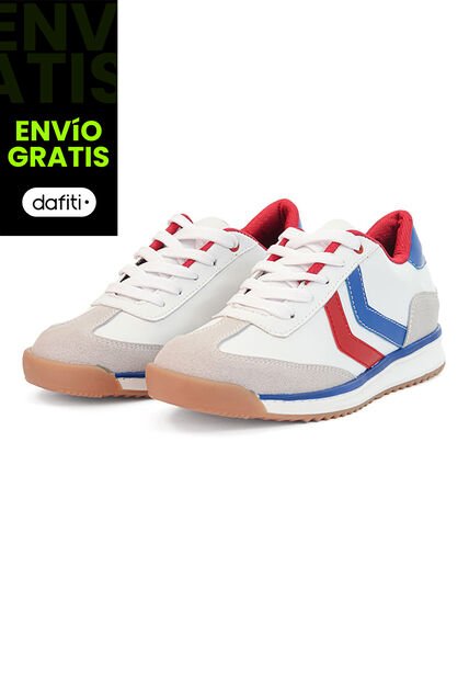 Tenis Hombre Ocai Lucca Blanco X Azul